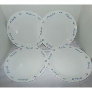 Corelle Subtle Blue Dinner Plates Set of 4  10in Vitrelle